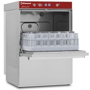 Glasbricka, korg 400x400 mm "Full Hygiene"