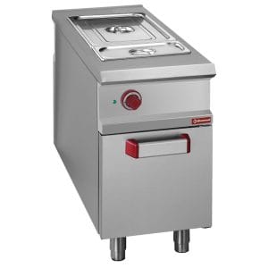 Elektrisk bain marie 4x GN 1/3, skåp - PASS-THROUGH