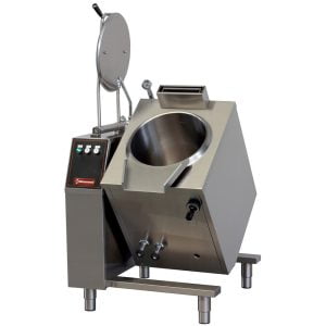 Gas Tilting Kokkärl, 50 liter, indirekt uppvärmning