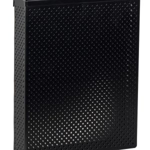 Påshållare 240x49xh300 mm perf svart