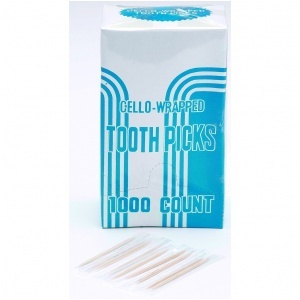 Tandpetare styckförp 1000 st/fp