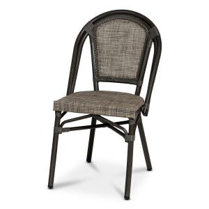 Paris stol, khaki melerat texteline