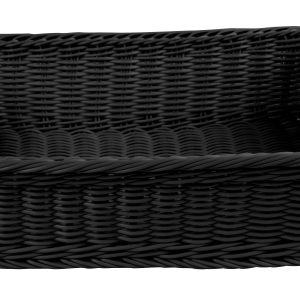 Brödkorg 38x29 cm Svart