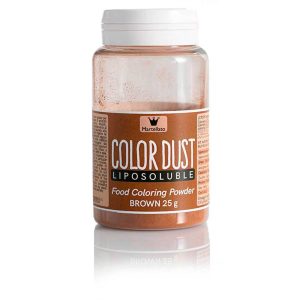 Livsmedelsfärg pulver brun 25 g