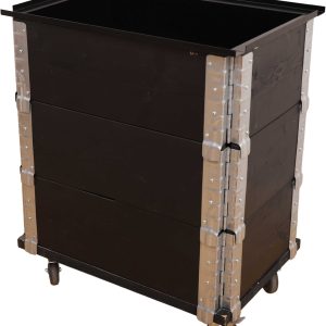 Insats för pallexponering svart