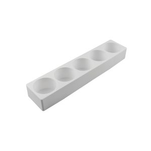 Silikonform rund Ø70/h45 mm 5 fig