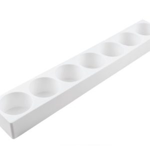 Silikonform rund Ø45/h25 mm 7 fig