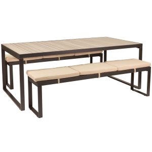 Ebby Matställ | 3-delad – Antracit + Naudi växthållare