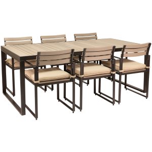 Ebby Matställ | 7-delad – Antracit + Naudi växthållare