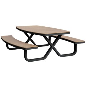 Troy Alu Picnic Set – Svart